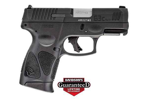 TAURUS G3C 9MM 10-SHOT 3-DOT ADJ. 3.26" MATTE BLACK POLYMER - for sale