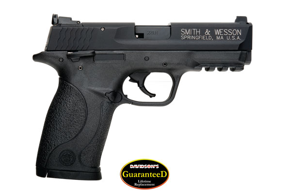 S&W M&P 22LR 3.6" BLK 10RD THDD BBL - for sale