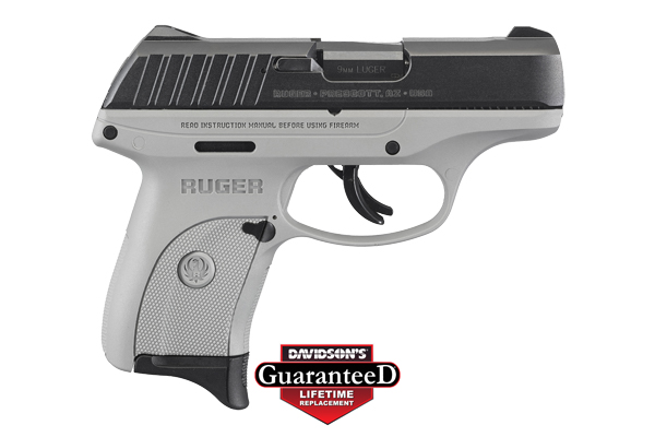 RUGER EC9s 9MM LUGER AS 7-SHOT BLACK SLIDE GRAY FRAME - for sale