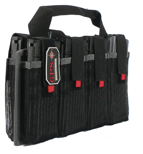 GPS AR MAGAZINE TOTE HOLDS 8-AR STYLE MAGS BLACK - for sale