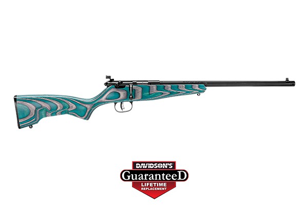 SAVAGE RASCAL YOUTH SINGLESHOT .22LR MINIMALIST TEAL/GRAY - for sale