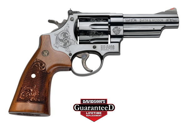 S&W 29 44MAG 4" 6RD BL MACH ENGRVD - for sale