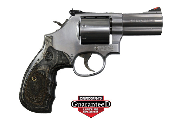 S&W 686 PLUS DLX 357 3" STS 7RD WD - for sale