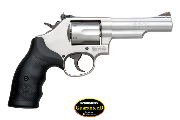 S&W 66 357MAG 4.25" 6RD STS AS RBR - for sale