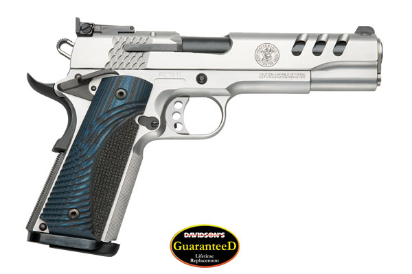 S&W PC 1911 45ACP 5" STS 8RD AS G10 - for sale