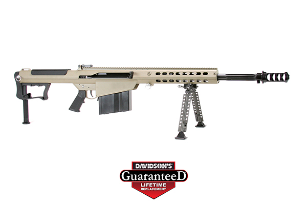 BARRETT M107A1 RIFLE 50BMG 20" FLUTED 1:15" 10RD FDE - for sale