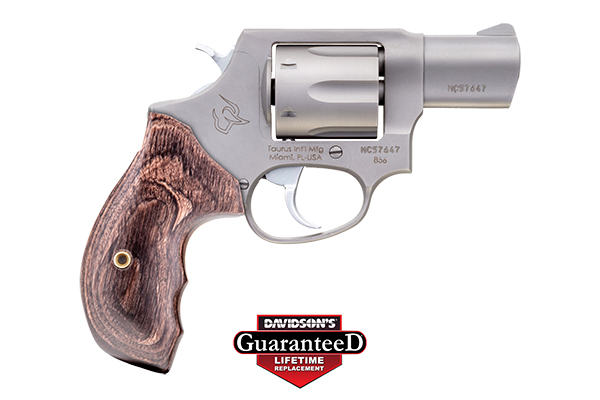 TAURUS 856 38SPL 2" FS 6-SH STAINLESS WALNUT - for sale