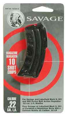 SAVAGE MAGAZINE MKII SERIES .22LR/.17HM2 10RD BLUED - for sale