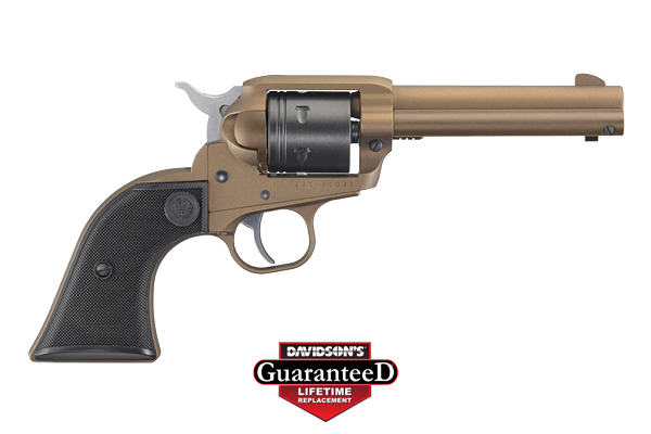 RUGER WRANGLER .22LR 4.62" FS 6-SH BURNT BRONZE SYNTHETIC - for sale