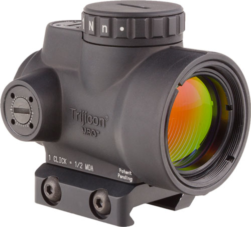 TRIJICON MRO 1X25 ADJ GREEN DOT SIGHT 2.0 MOA W/LOW MOUNT! - for sale