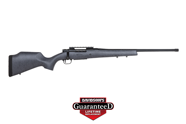 MOSSBERG PATRIOT LR HUNTER 6.5 CM 22" BLUED/GRAY THREADED - for sale