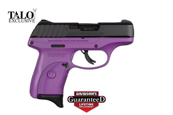 RUGER EC9s 9MM LUGER AS 7-SHOT BLACK SLIDE/PURPLE FRAME (TALO - for sale