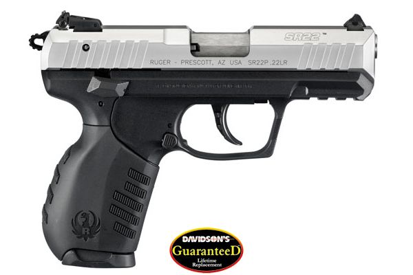 RUGER SR22 22LR 3.5" SLVR 10RD - for sale