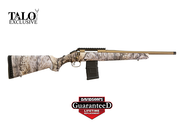 RUGER AMERICAN 5.56 16.13" BURNT BRONZE ACTION YOTE CAMO - for sale