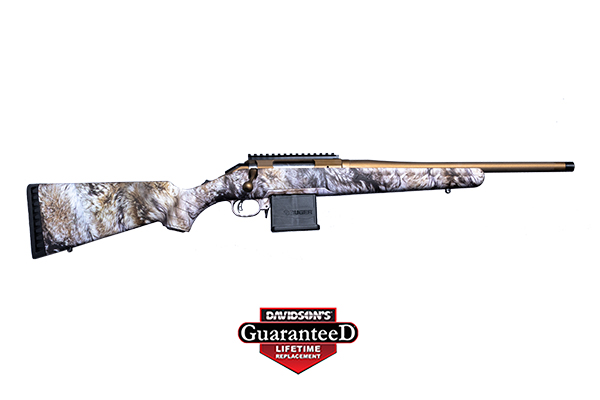 RUGER AMERICAN .204 16.13" BURNT BRONZE ACTION YOTE CAMO - for sale