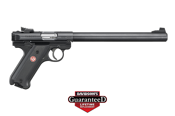 RUGER MARK IV TARGET .22LR 10" BULL AS BLUED SYNTHETIC - for sale