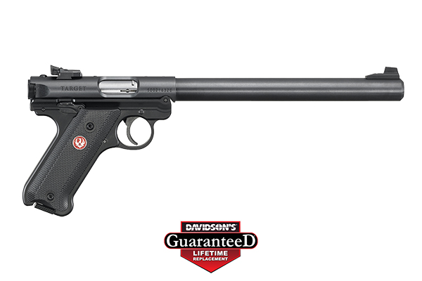 RUGER MARK IV TARGET 22LR 10" BULL AS BLUED SYNTHETIC - for sale