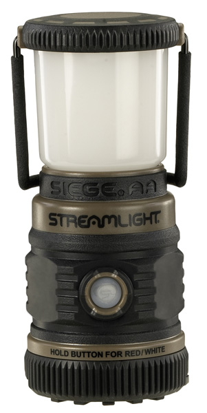 streamlight - The Siege - SIEGE AA WHT C4 LED 200LUM 7 HR- COYOTE for sale