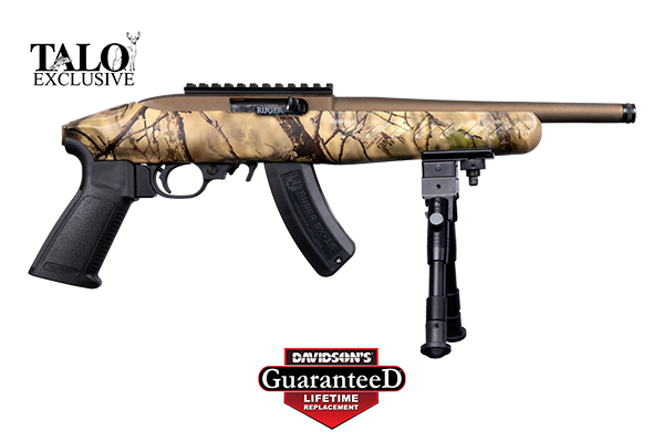 RUGER 22 CHARGER 22LR 10" GWCAMO 15R - for sale