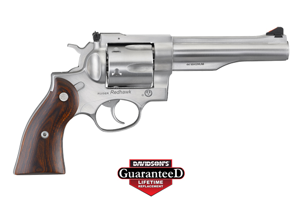 RUGER REDHAWK .44 REM MAG 5.5" STAINLESS WOOD ADJUSTABE - for sale