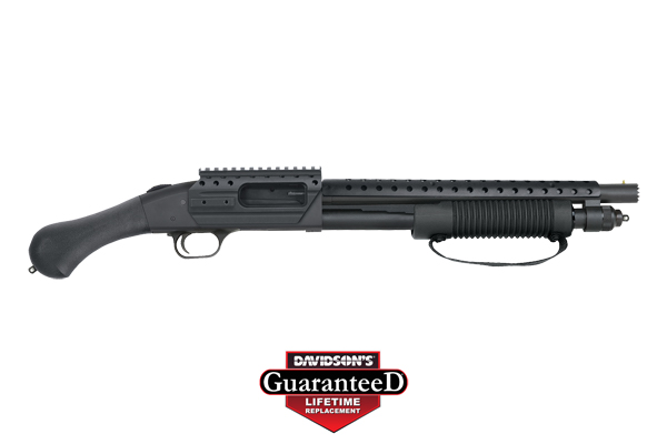 MOSSBERG 590 SHOCKWAVE SPX 12GA 3" 6RD W/ BREACHER BLUED - for sale