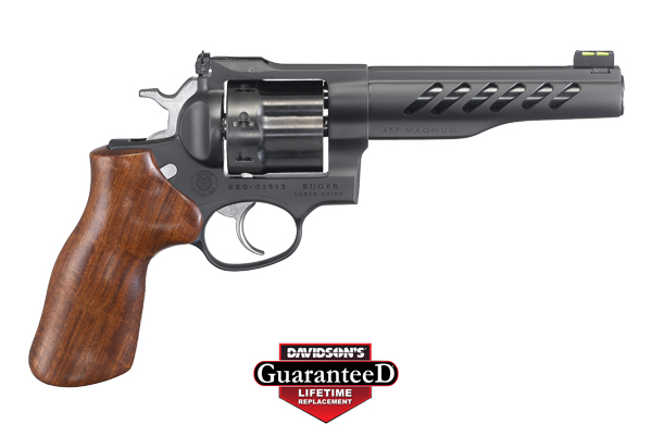 RUGER SUPER GP100 357MAG 5.5" MATTE HARDWOOD 8-SHOT - for sale