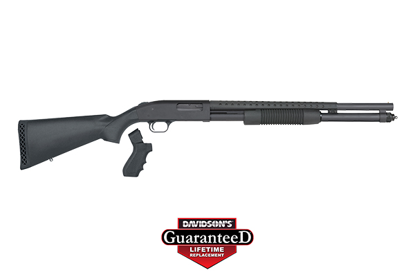 MOSSBERG 590 PERSUADER 12GA 9RD 20" PISTOL GRIP BLUED/SYN - for sale