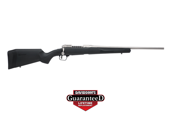 SAVAGE 110 LIGHTWEIGHT STORM .308 20" SS/BLK SYN ADJ LOP - for sale