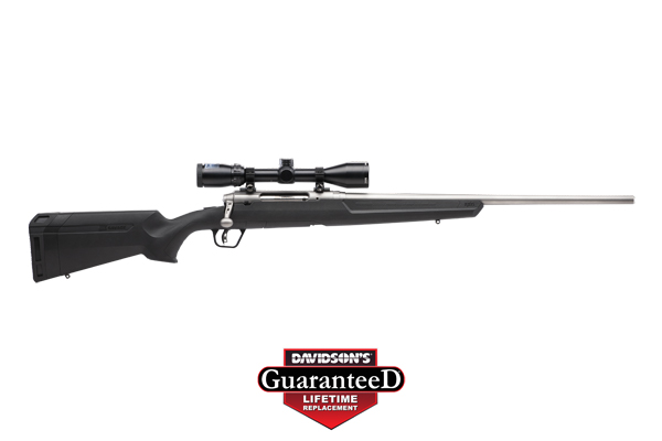 SAVAGE AXIS II XP S/S .243 22" 3-9X40 SS/BLACK SYN ERGO STOCK - for sale
