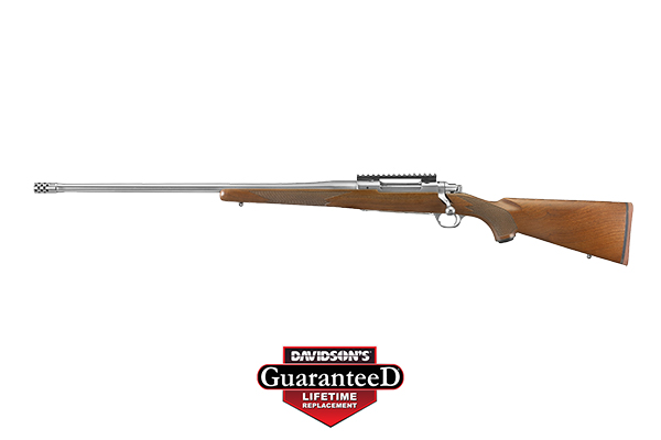 RUGER HAWKEYE HUNTER LEFT HAND .300 WIN MAG SS WALNUT THREAD - for sale
