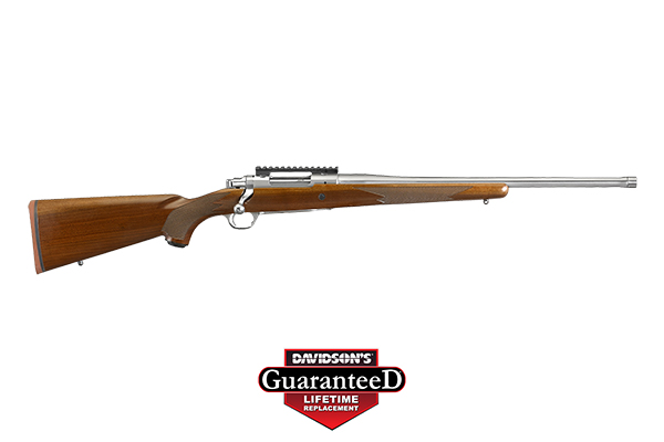 RUGER HAWKEYE HUNTER .204RUGER STAINLESS WALNUT THREADED - for sale
