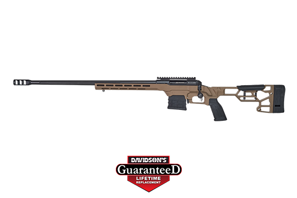 SAVAGE 110 PRECISION LH 6.5CM 24" MDT LSS XL CHASSIS FDE* - for sale