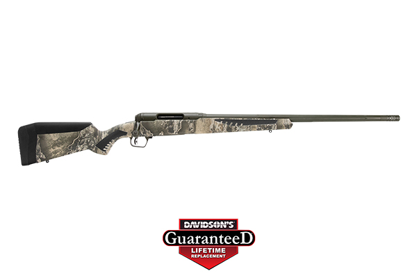 SAVAGE 110 TIMBERLINE 6.5CM 22" OD GRN/ACCUFIT STK EXCAPE! - for sale