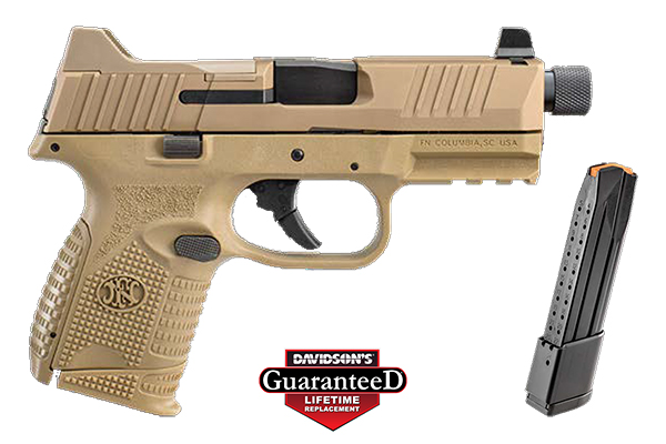 FN 509 COMPACT TACTICAL 9MM 1-24RD 1-12RD NS FDE/FDE - for sale
