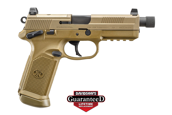 FN FNX-45 TACTICAL DA/SA MS .45ACP FDE 2-10RD NIGHT SIGHTS - for sale