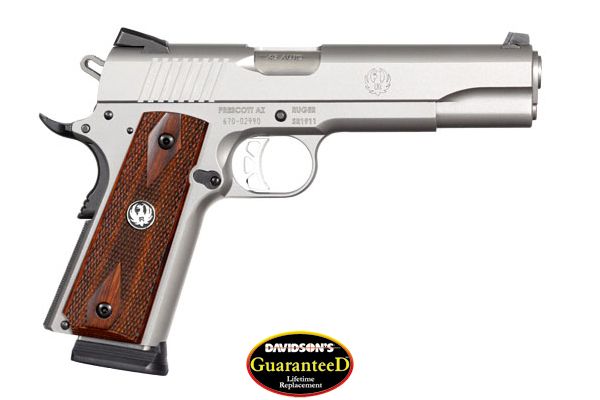 RUGER SR1911 45ACP 5" STS 8RD - for sale