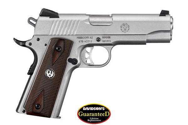 RUGER SR1911 45ACP 4.25" STS 7RD - for sale