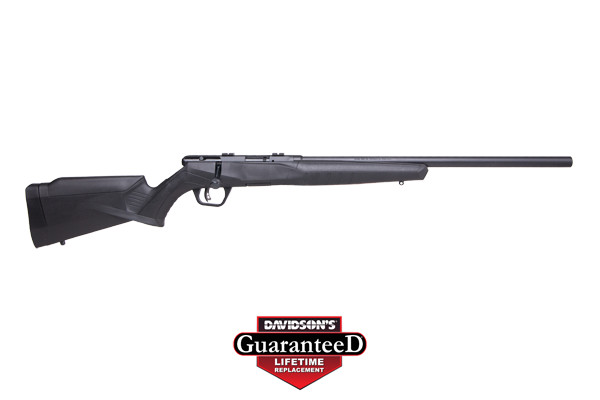 SAVAGE B17FV 17HMR 21" HEAVY BBL ACCU-TRIGGER BLACK SYN< - for sale