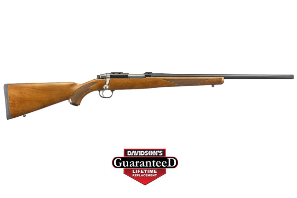 RUGER 77/22RH 22 HORNET BLUED WALNUT W/RINGS THREADED - for sale