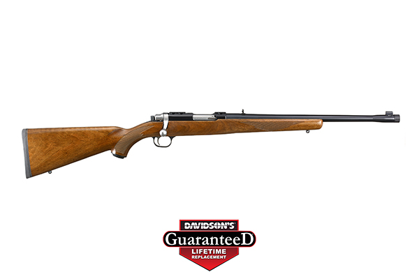 RUGER 77/44 .44 REM MAGNUM BLUED WALNUT W/RINGS THREADED - for sale