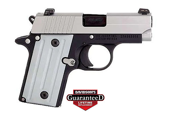 SIG P238 380ACP 2.7" 6RD TWO-TONE CA - for sale