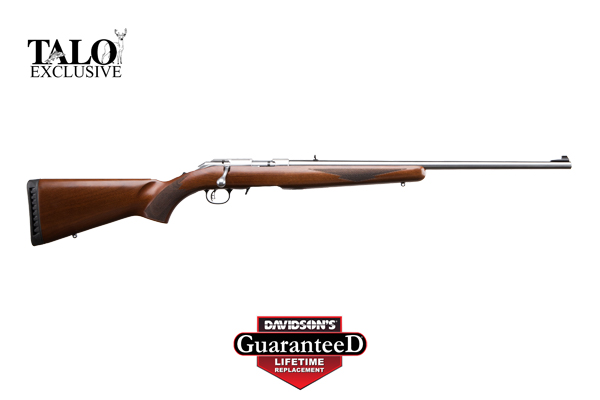 RUGER AMERICAN .17HMR 9-SHOT 22" STAINLESS WALNUT (TALO) - for sale