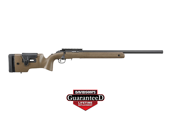 RUGER AMERICAN .22LR TARGET 22" THREADED LAMINATE - for sale