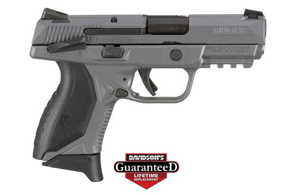 RUGER AMERICAN .45ACP NOVAK 3-DOT SGT 7-SH GRAY MANUAL SFT - for sale