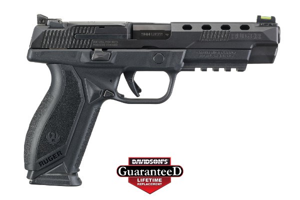 RUGER AMERICAN COMPETITION 9MM ADJ 17-SH MATTE SYN - for sale