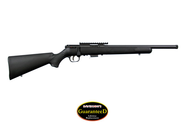 SAVAGE 93R17-FV-SR .17HMR 16.5" HB THREADED BLUED/BLACK - for sale