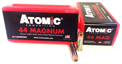 ATOMIC 44 REM MAG 240GR MATCH HP 50RD 10BX/CS - for sale