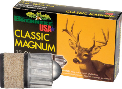 BRENNEKE USA CLASSIC MAG 12GA 2.75" 1-1/8OZ SLUG 5RD 50BX/CS - for sale