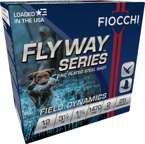 FIOCCHI FLYWAY 12GA 3.5" #2 1470FPS 1-3/8OZ 25RD 10BX/CS - for sale