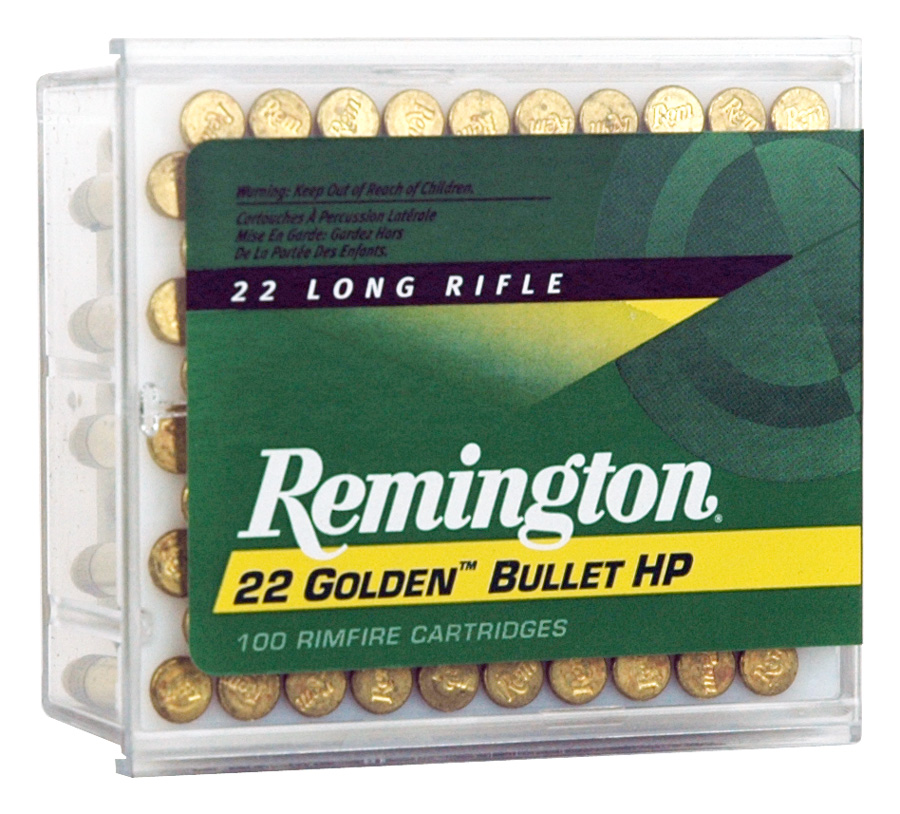 REMINGTON 22 LR HIGH VELOCITY 36GR LEAD-HP 100RD 50BX/CS - for sale